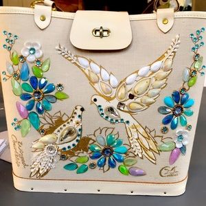 Vintage 1960s Enid Collins bucket handbag